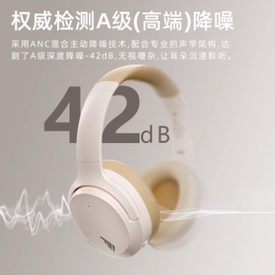 西伯利亚羽DM02降噪无线蓝牙耳机头戴式电脑游戏耳麦电竞2024新款
